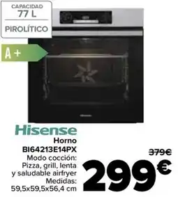 Carrefour HISENSE Horno BI64213E14PX oferta
