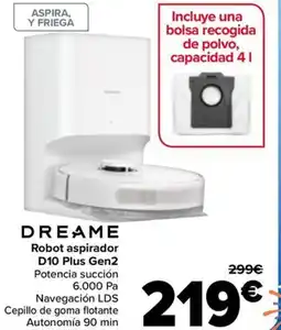 Carrefour DREAME Robot aspirador D10 Plus Gen2 oferta