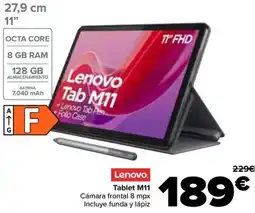 Carrefour LENOVO Tablet M11 oferta