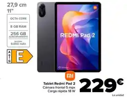 Carrefour Tablet Redmi Pad 2 oferta