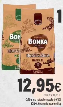 Cash Ifa BONKA Café grano natural o mezcla Hostelería paquete oferta