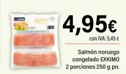 Cash Ifa EXKIMO Salmón noruego congelado 2 porciones oferta