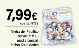 Cash Ifa NOVAS Y MAR Vieira del Pacífico media concha oferta