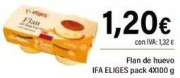 Cash Ifa IFA ELIGES Flan de huevo oferta