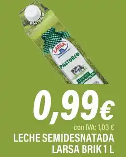 Cash Ifa LARSA Leche semidesnatada oferta