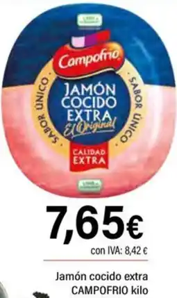 Cash Ifa CAMPOFRIO Jamón cocido extra oferta