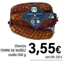 Cash Ifa TORRE DE NUÑEZ Chorizo oferta