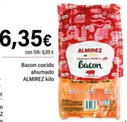 Cash Ifa ALMIREZ Bacon cocido ahumado oferta