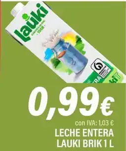 Cash Ifa LAUKI Leche entera oferta