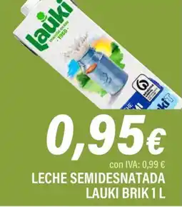 Cash Ifa LAUKI Leche semidesnatada oferta