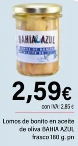 Cash Ifa BAHIALAZUL Lomos de bonito en aceite de oliva frasco oferta