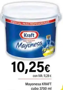 Cash Ifa KRAFT Mayonesa cubo oferta