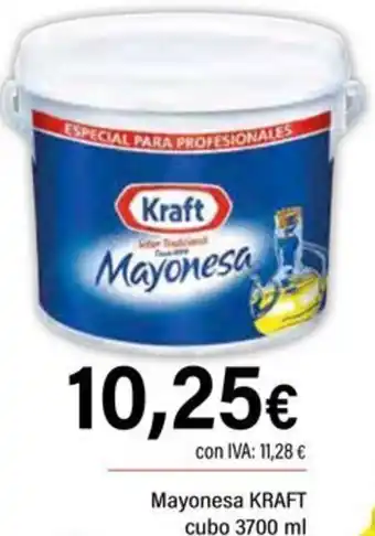 Cash Ifa KRAFT Mayonesa cubo oferta
