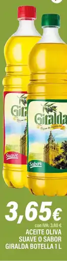 Cash Ifa GIRALDA Aceite oliva suave o sabor oferta