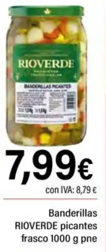 Cash Ifa RIOVERDE Banderillas picantes frasco oferta