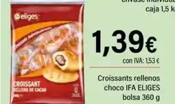 Cash Ifa IFA ELIGES Croissants rellenos choco oferta