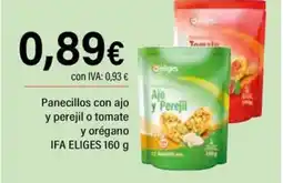 Cash Ifa IFA ELIGES Panecillos con ajo y perejil o tomate oferta