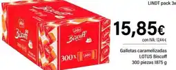 Cash Ifa LOTUS Biscoff Galletas caramelizadas oferta