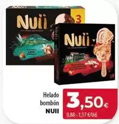 Spar Tenerife Nuii - helado bombon oferta