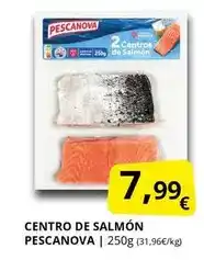 Supermercados MAS Pescanova - centro de salmón oferta