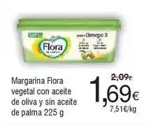 FROIZ Flora - margarina vegetal con aceite de oliva y sin aceite de palma oferta