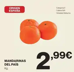 Supercor Origen - mandarinas del país oferta