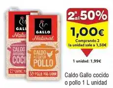 FROIZ Gallo - caldo cocido o pollo oferta