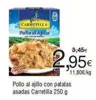 FROIZ Carretilla - pollo al ajillo con patatas asadas oferta