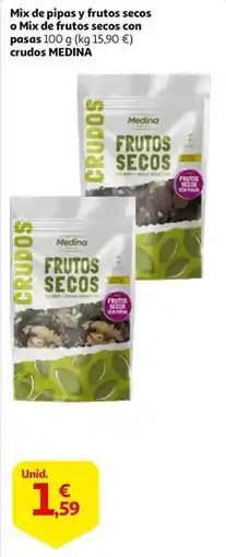 Alcampo Medina - mix de pipas frutos secos o mix de frutos secos oferta