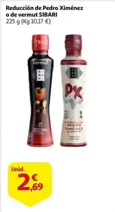 Alcampo Sibari - reduccion de pedro ximénez o de vermut oferta
