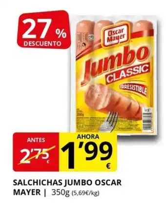 OSCAR MAYER Salchichas jumbo