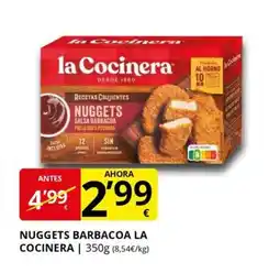 Supermercados MAS LA COCINERA Nuggets barbacoa oferta