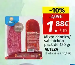 Maskom Supermercados ALTEZA Mixto chorizo/ salchichón oferta