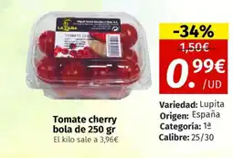 Maskom Supermercados Tomate cherry oferta