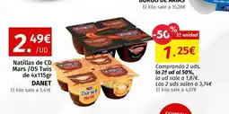 Maskom Supermercados DANET Natillas de CD Mars /DS Twis oferta