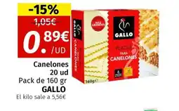 Maskom Supermercados GALLO Canelones oferta