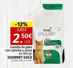 Maskom Supermercados GOURMET GOLD Comida de gato con salmón y arroz oferta