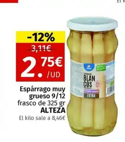 Maskom Supermercados ALTEZA Espárrago muy grueso oferta