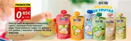 Maskom Supermercados PASITOS Pouche puré de manzana +melocotón pera/ manzanafresa plátano oferta