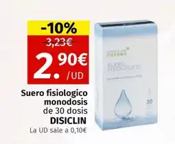 Maskom Supermercados DISICLIN Suero fisiologico monodosis de 30 dosis oferta