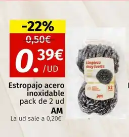 Maskom Supermercados AM Estropajo acero inoxidable oferta