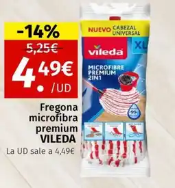 Maskom Supermercados VILEDA Fregona microfibra premium oferta