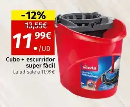 Maskom Supermercados Cubo + escurridor super fácil oferta