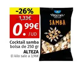 Maskom Supermercados ALTEZA Cocktail samba bolsa oferta