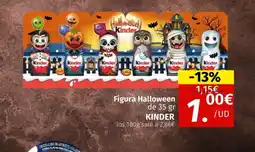 Maskom Supermercados KINDER Figura Halloween oferta