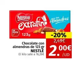 Maskom Supermercados NESTLÉ Chocolate con almendras oferta