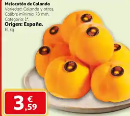 Alcampo Melocotón de Calanda oferta