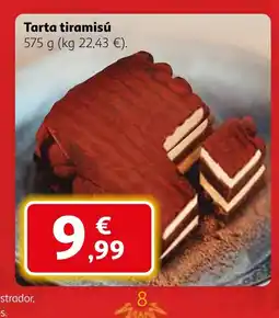 Alcampo Tarta tiramisú oferta