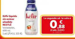 Alcampo NESTLÉ Kéfir líquido sin azúcar añadido oferta