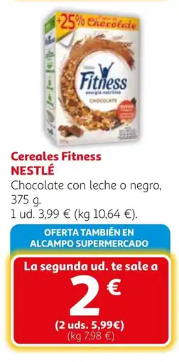 Alcampo NESTLÉ Cereales Fitness oferta